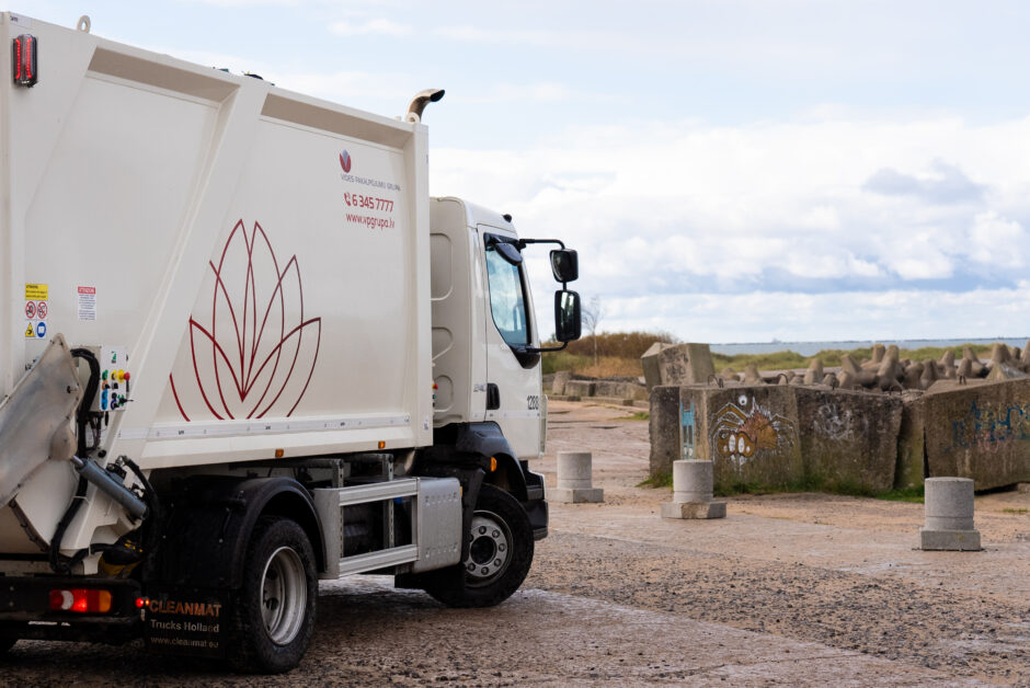 Vides pakalpojumu grupas atkritumvedējs